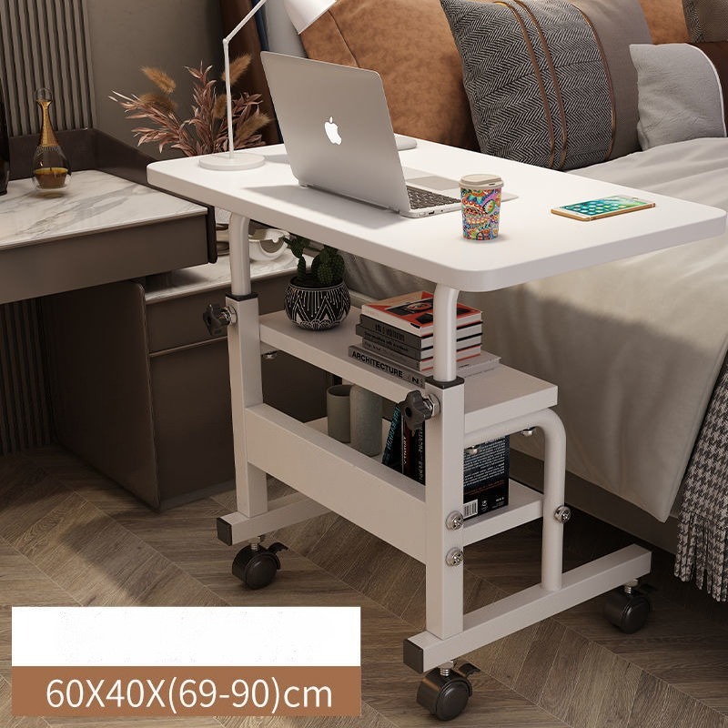 Movable Small Table, Bedside T - Desk Setup Minimalist recension och pris
