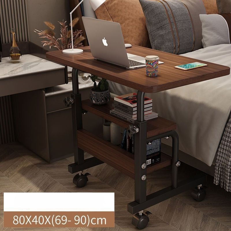 Movable Small Table, Bedside T - Desk Setup Minimalist recension och pris