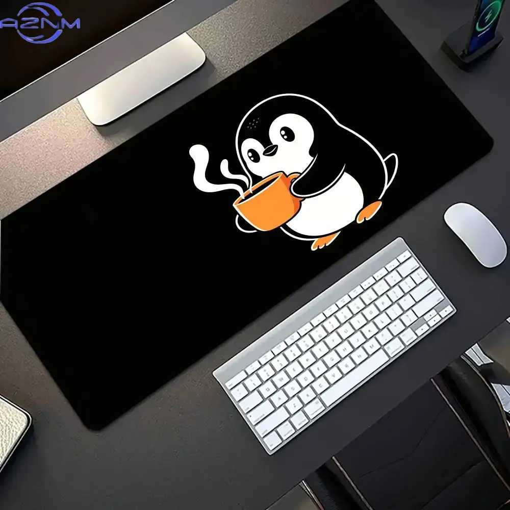 Cute Line Art Cat Hold Coffee  - Desk Setup Pc And Laptop recension och pris