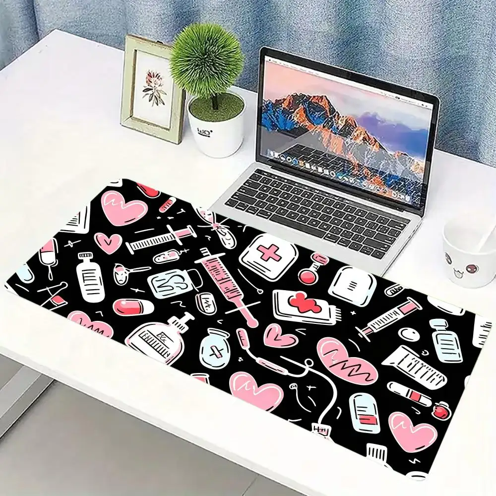 Kawaii Pink Medical Pattern Ga - Desk Setup Pc And Laptop recension och pris