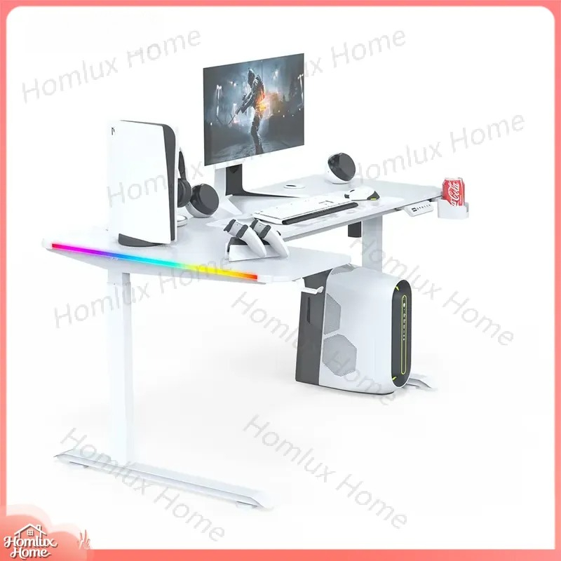 Gaming Desk Height Adjustable  - Desk Setup L Shaped recension och pris