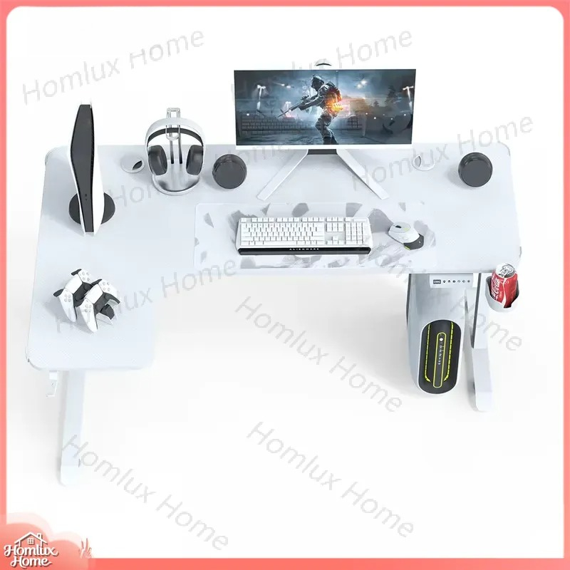 Gaming Desk Height Adjustable  - Desk Setup L Shaped recension och pris