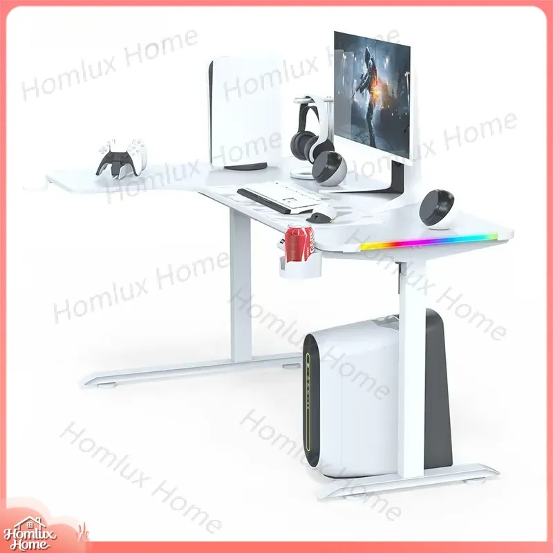 Gaming Desk Height Adjustable  - Desk Setup L Shaped recension och pris
