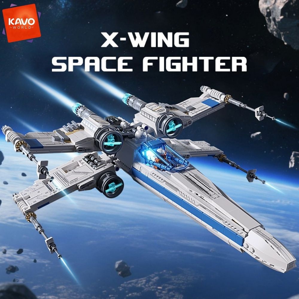 KAVOWORLD 1271pcs Sci-Fi Space - Desk Setup Xbox recension och pris