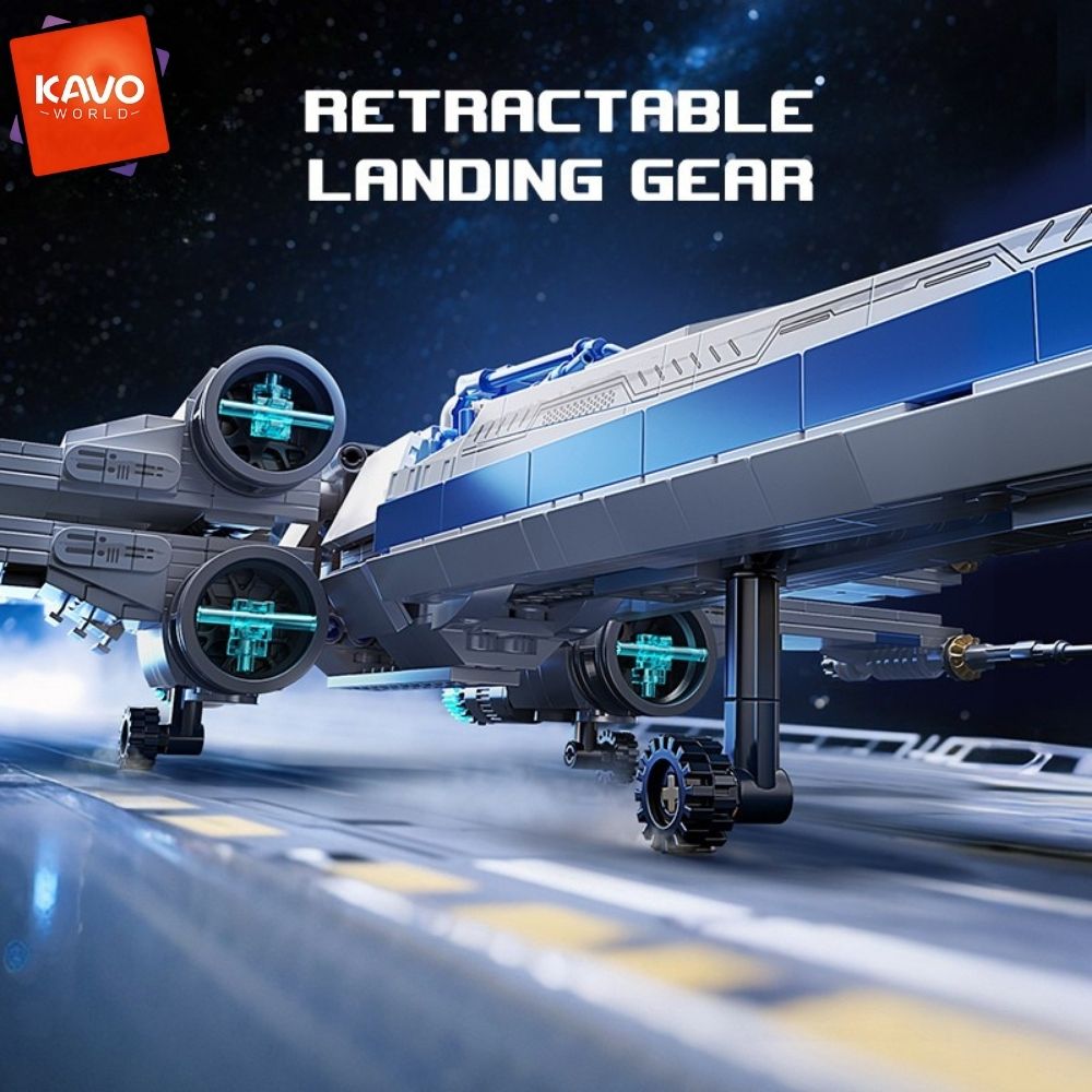 KAVOWORLD 1271pcs Sci-Fi Space - Desk Setup Xbox recension och pris