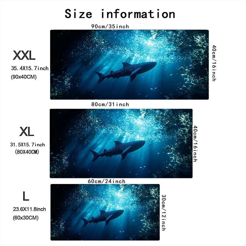 Deep Sea Whale Shark Large Gam - Desk Setup Pc And Laptop recension och pris