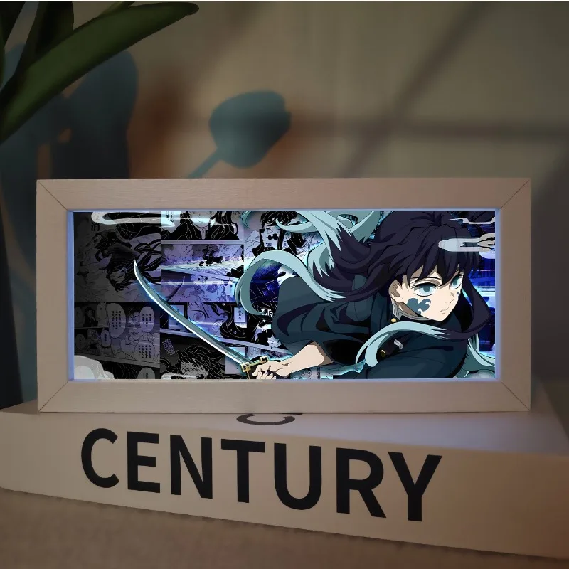 Demon Slayers LED Night Light  - Desk Setup Lamp recension och pris