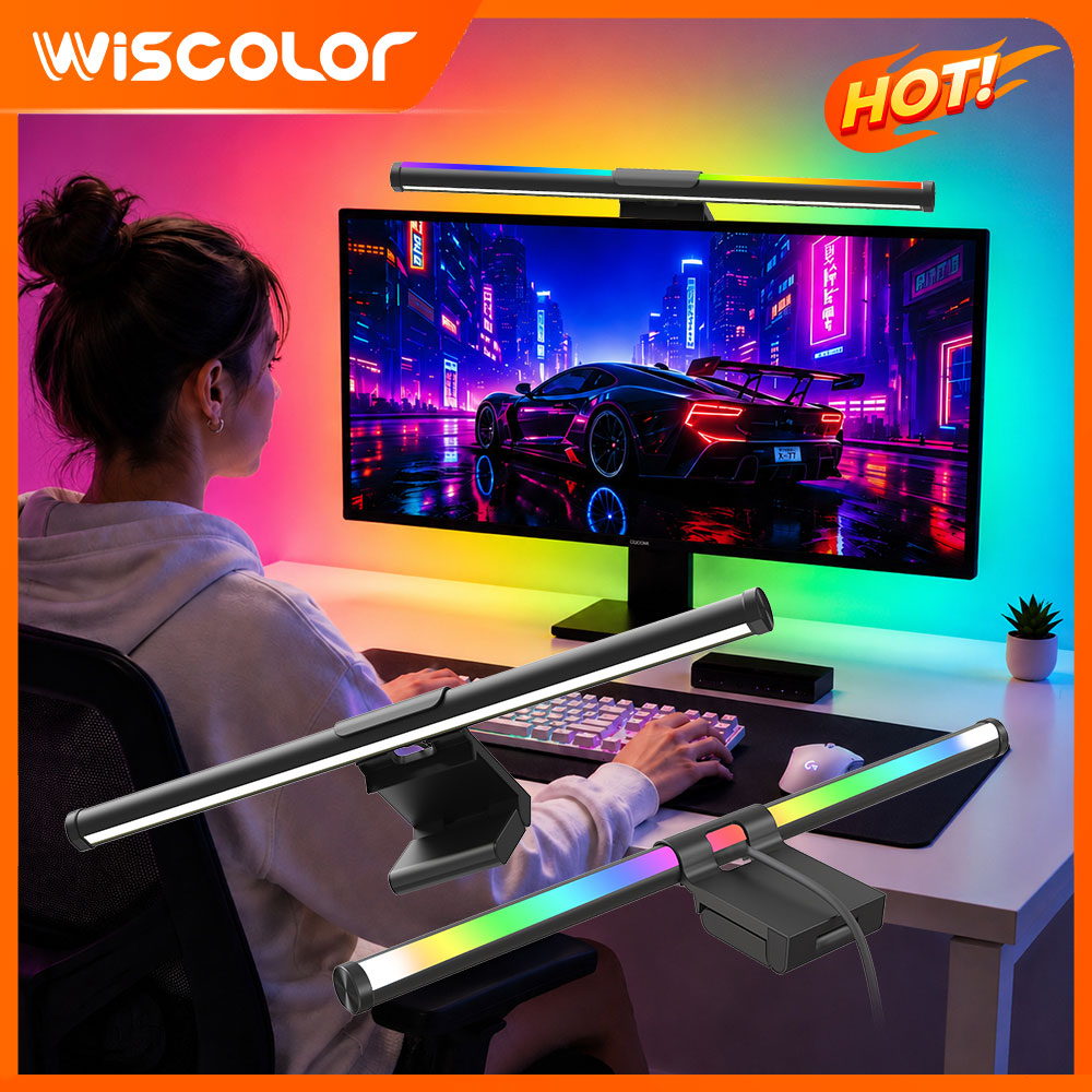 Wifi Lightbar Monitor Light Ba - Setup Desk Monitor recension och pris