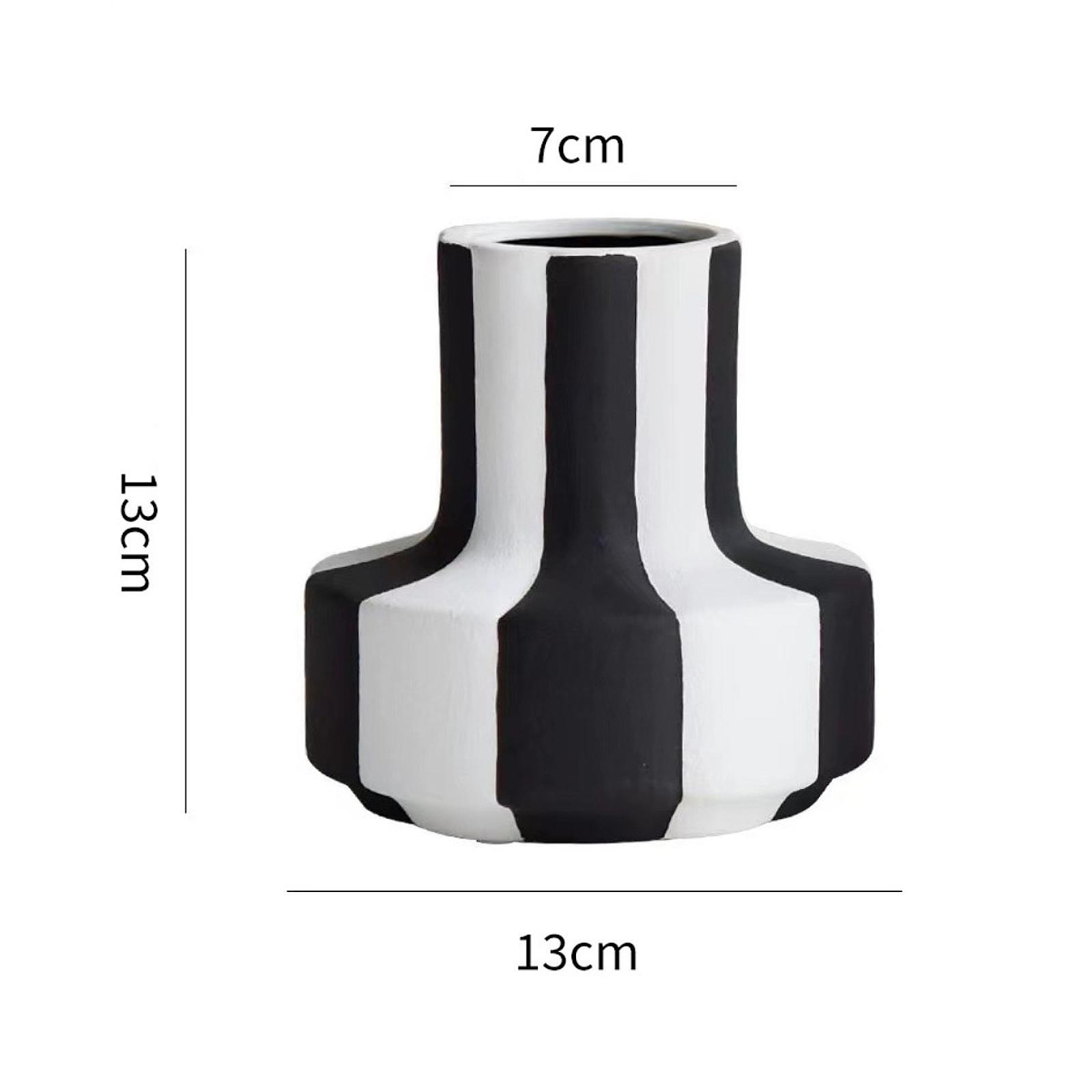 Elegant Black White Stripe Pla - Desk Setup Minimalist recension och pris
